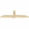 Ekena Millwork Eugene Rough Sawn Timber Gable Bracket, Douglas Fir, 48"W x 16"H x 2"D x 4"F, 8/12 Pitch GBW048X16X0204EUG00RDF - alternate 2